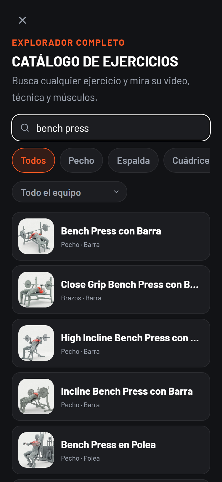 Ejercicios probados, con cambio de variante